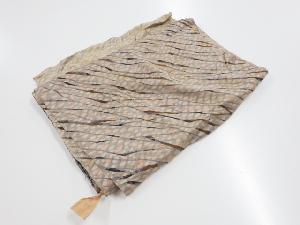 アンティーク　紋錦紗線描き模様羽織洗い張り